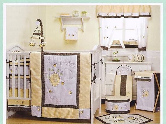 bumble bee nursery bedding