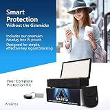 Ananta Faraday Box for Car Keys – Military-Grade RFID Blocking, Black view 6