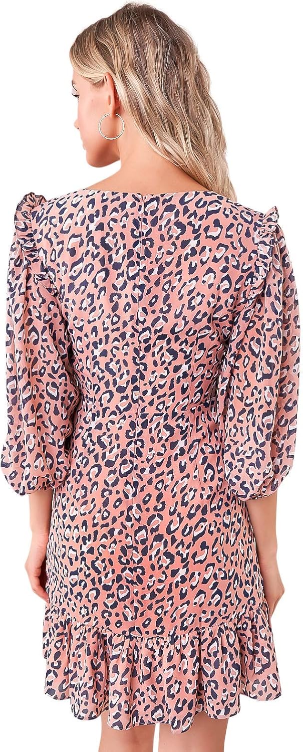 burnt orange ribbed balloon sleeve ruched midi dress