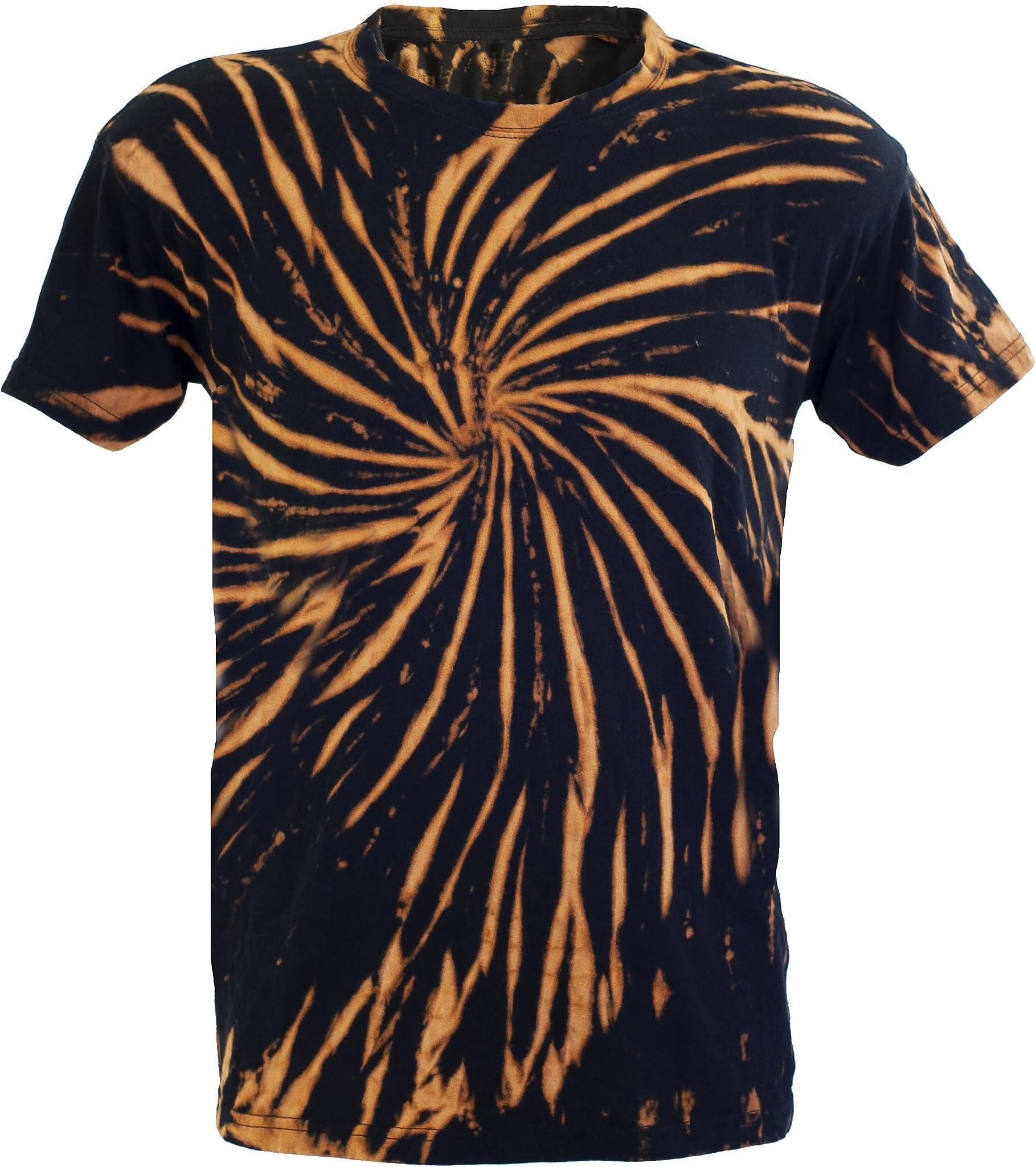 Tie Dye Bleach Fossil Spiral 701784 T-Shirt
