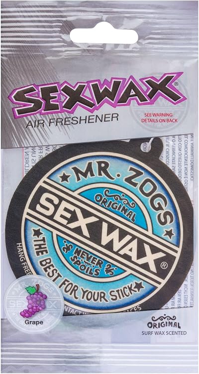 Sex Wax Mr Zogs Air Freshener Grape - Surf Wax Brand