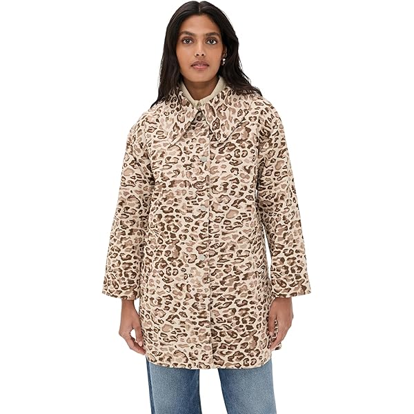 Amazon.com: Z SUPPLY Women's Lennon Animal Coat, Suede, XS