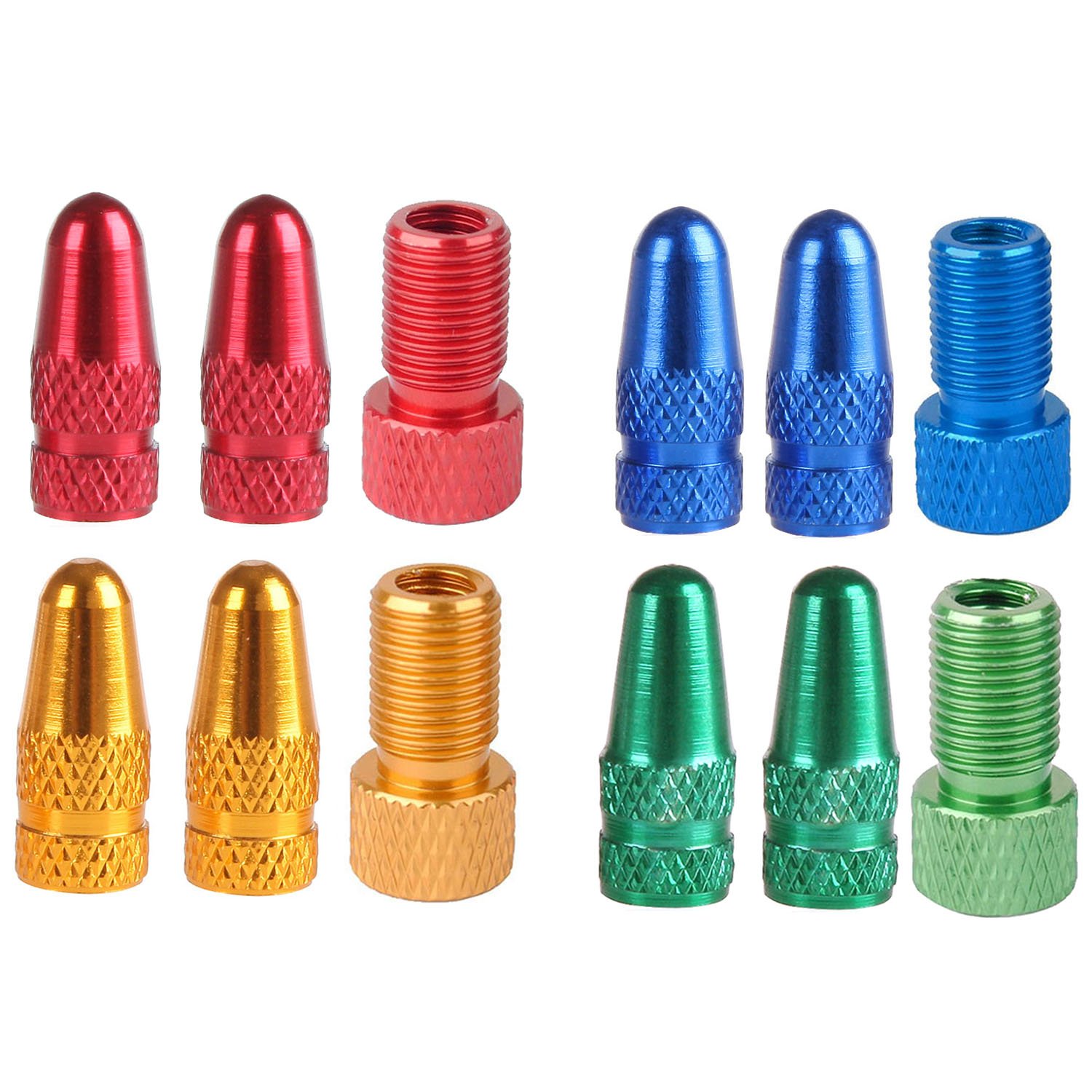 anodized presta valve caps