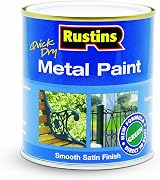 Rustins Metal Paint Green 500 ml Durable Weather Resistant Finish