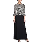 alex evenings tea length mock dress Alex Evenings 51171186 Short Cocktail Midi Length Floral Dress main image 1