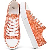 yageyan Womens White Tennis Shoes Low top Canvas Sneakers Women Fashion Shoes for Walking Casual Canvas Comfortable