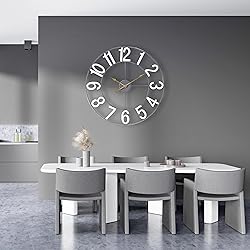Sorbus Large Wall Clock for Living Room Decor