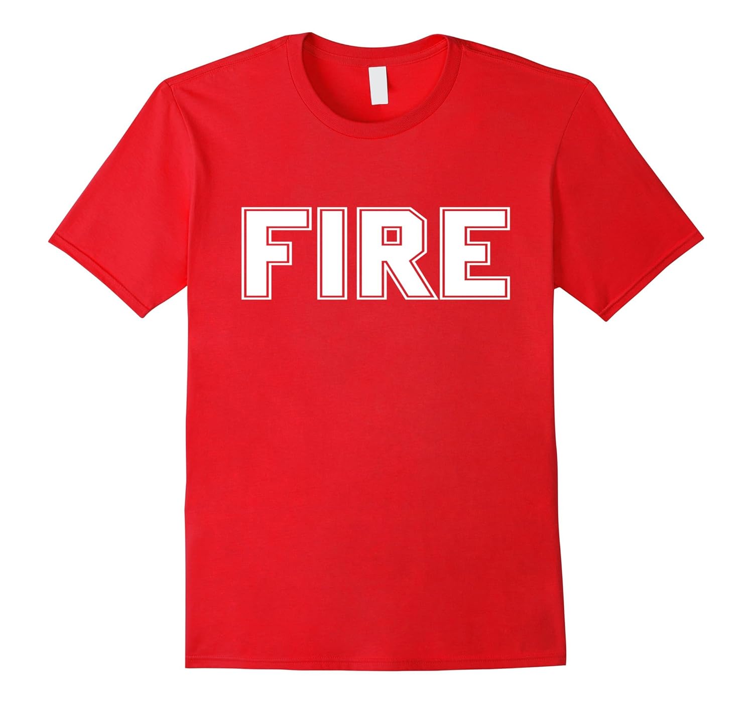 Firefighter Halloween Costume T Shirt-T-Shirt