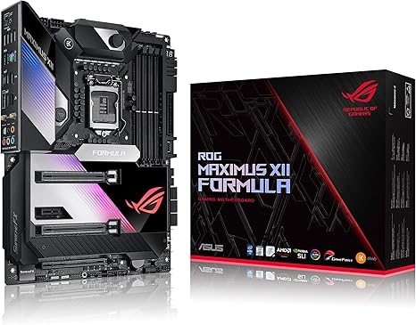 ASUS ROG Maximus XII Formula - Placa Base Gaming ATX Intel de 10a Gen Z490 LGA 1200