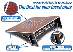 Andjoor Kids Skateboard & Bike Ramp