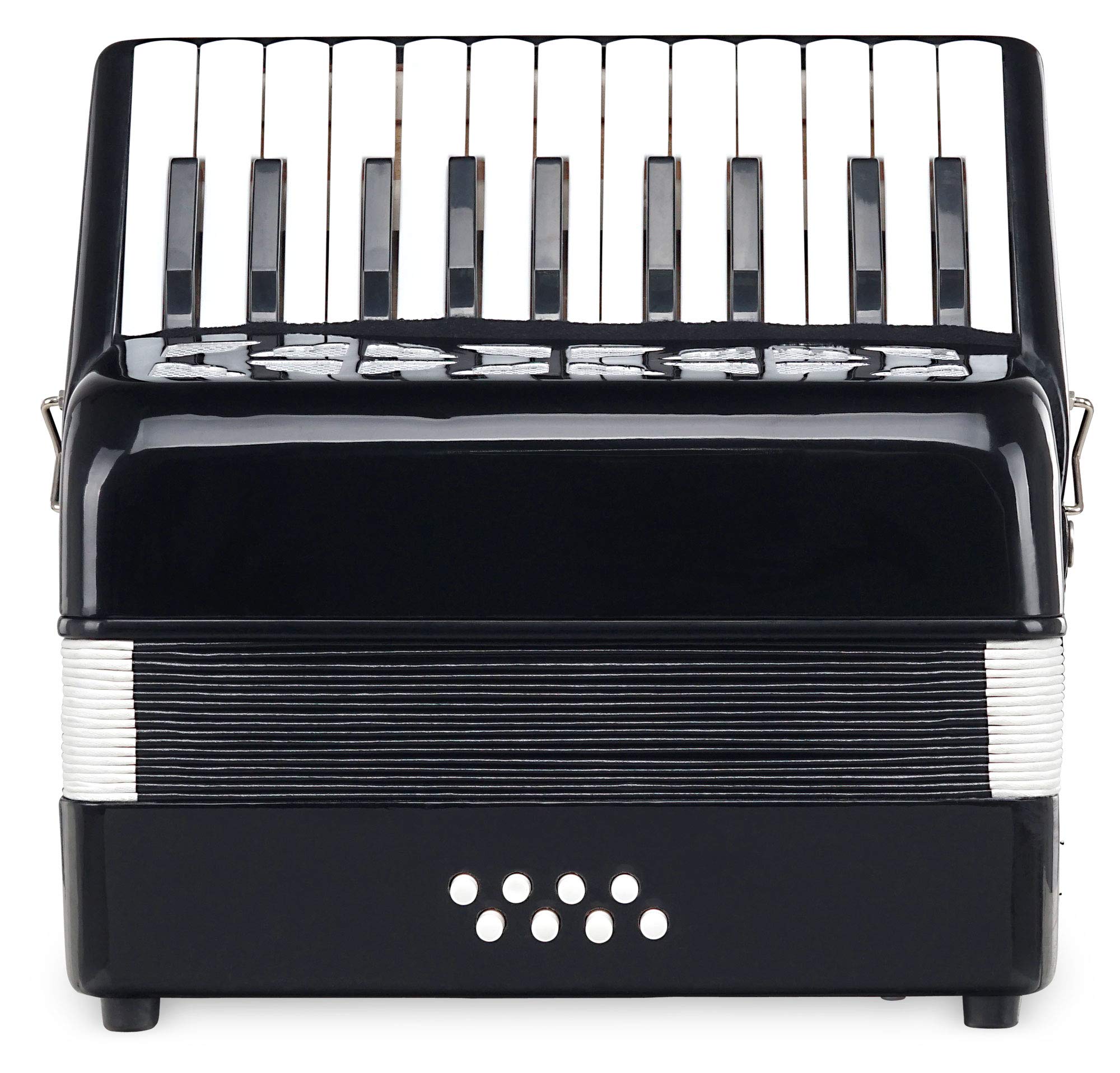 Classic Cantabile Secondo Kids Accordion Eight Bass Black