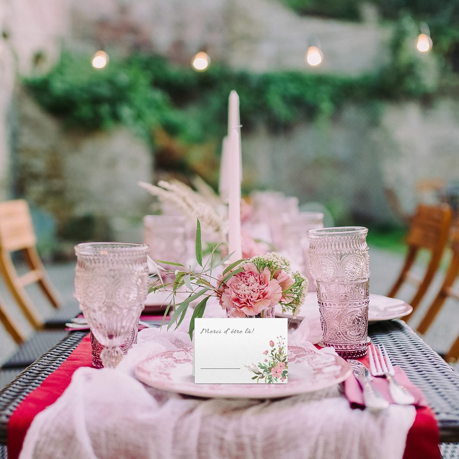 50 Cartes Porte Prenom Noel Bapteme Modele Bouquet Partycards Marque Place Pour Mariage Anniversaire Porte Nom De Table En Papier Decorations Et Accessoires De Fetes Porteurs De Cartes De Placements Leranathdiamonds Com