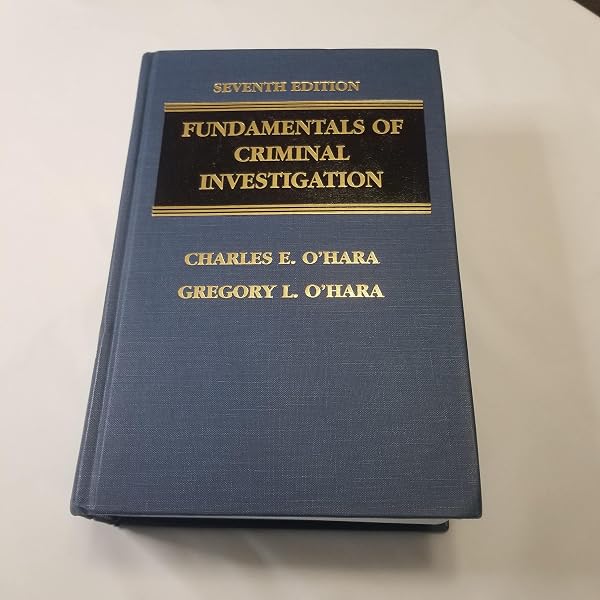 Criminal Investigation: Orthmann, Christine Hess, Hess, Kären M