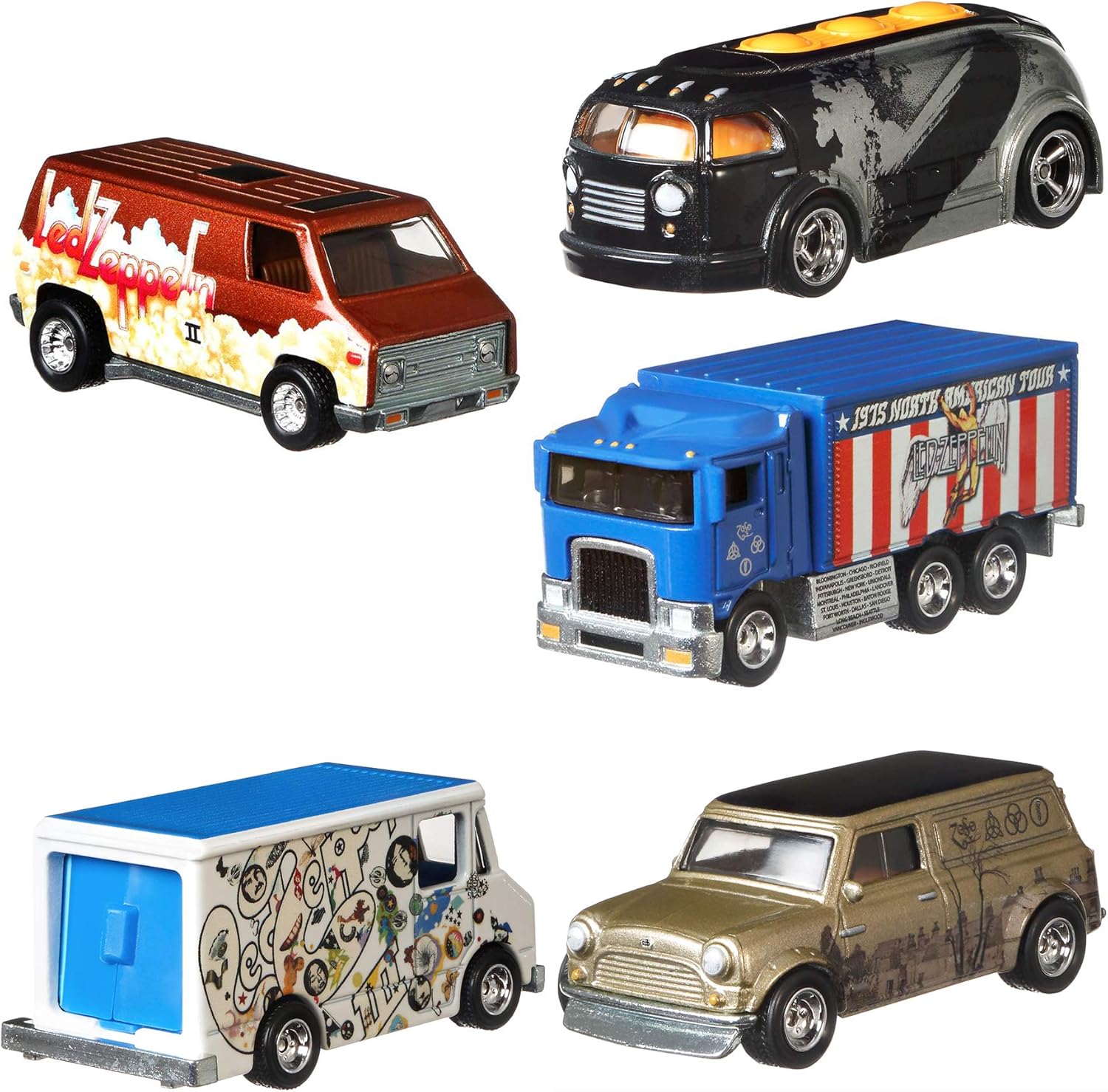 led zeppelin matchbox cars