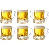 Isaac Mizrahi Shot Glasses | Set of 6 Shot Glasses for Liquor & Spirits, 1.7 Ounces, Clear | Bar Drinkware Gift Set for Men &