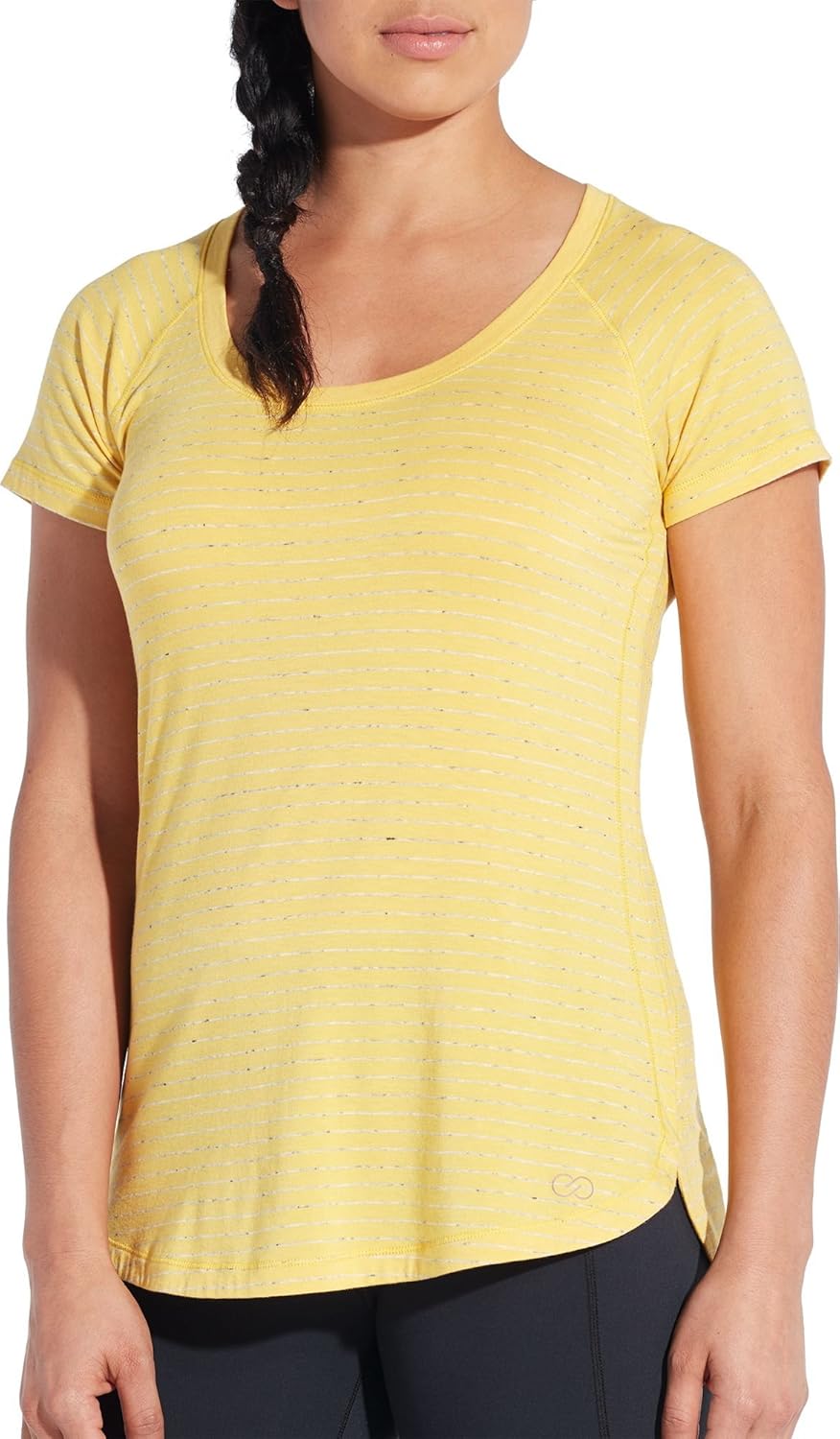 Buy Calia By Carrie Underwood Womens Everyday Striped T Shirt