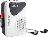 Groov-e Portable Cassette Player Recorder AM FM Radio Speaker Mic 3.5mm Jack view 6
