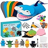 WATINC 6Pcs Hand Puppet Making Kit, Art Craft Felt