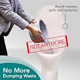Cleanis CareBag Commode Liner 20-Count with GelMax Odor Control view 5