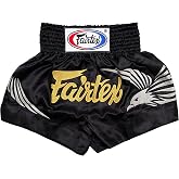 Fairtex Muay Thai Boxing Shorts Traditional Styles | Quick-drying microfiber construction offers lightweight comfort. Elastic waist with drawstring ensures optimal mobility