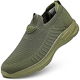 Mens Walking Shoes Lightweight Breathe Mesh Running Shoes Slip On Fashion Tennis Sneakers Comfort Gym Workout Zapatos de Hombre