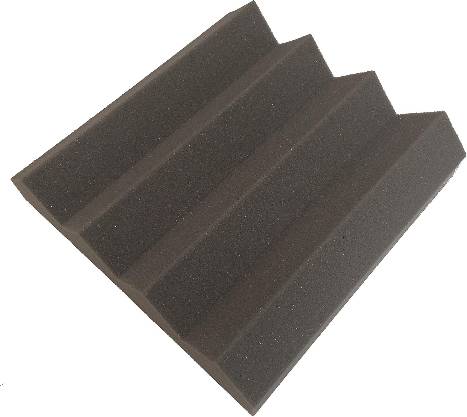 Advanced Acoustics Premium 12" (305mm) Wedge PRO Acoustic Treatment Studio Foam 24 Tile Pack 0.95 NRC, Grey, 12" x 12" (305mm x 305mm) - Image 5
