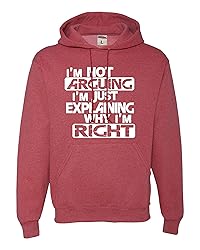 Go All Out X-Large Vintage Heather Red Mens I'm Not