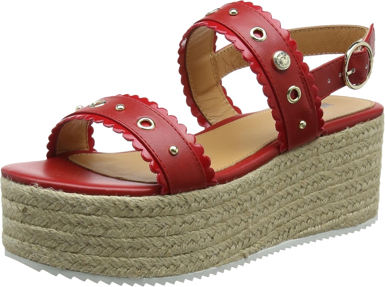 moschino platform sandals