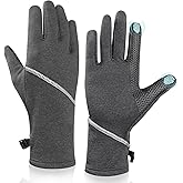 Tiny Chou Winter Gloves Women Men, Warm Gloves Cold Weather, Touchscreen Thermal Gloves for Running Cycling Driving Hiking