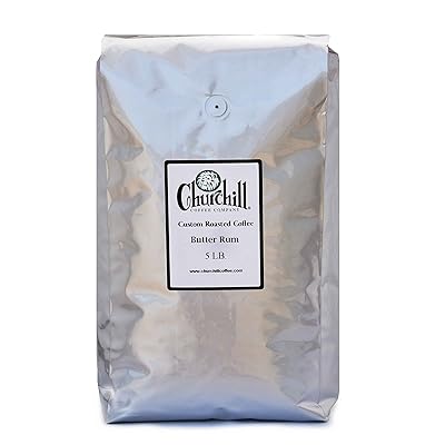 Churchill Coffee Butter Rum 5 lb - Whole Bean