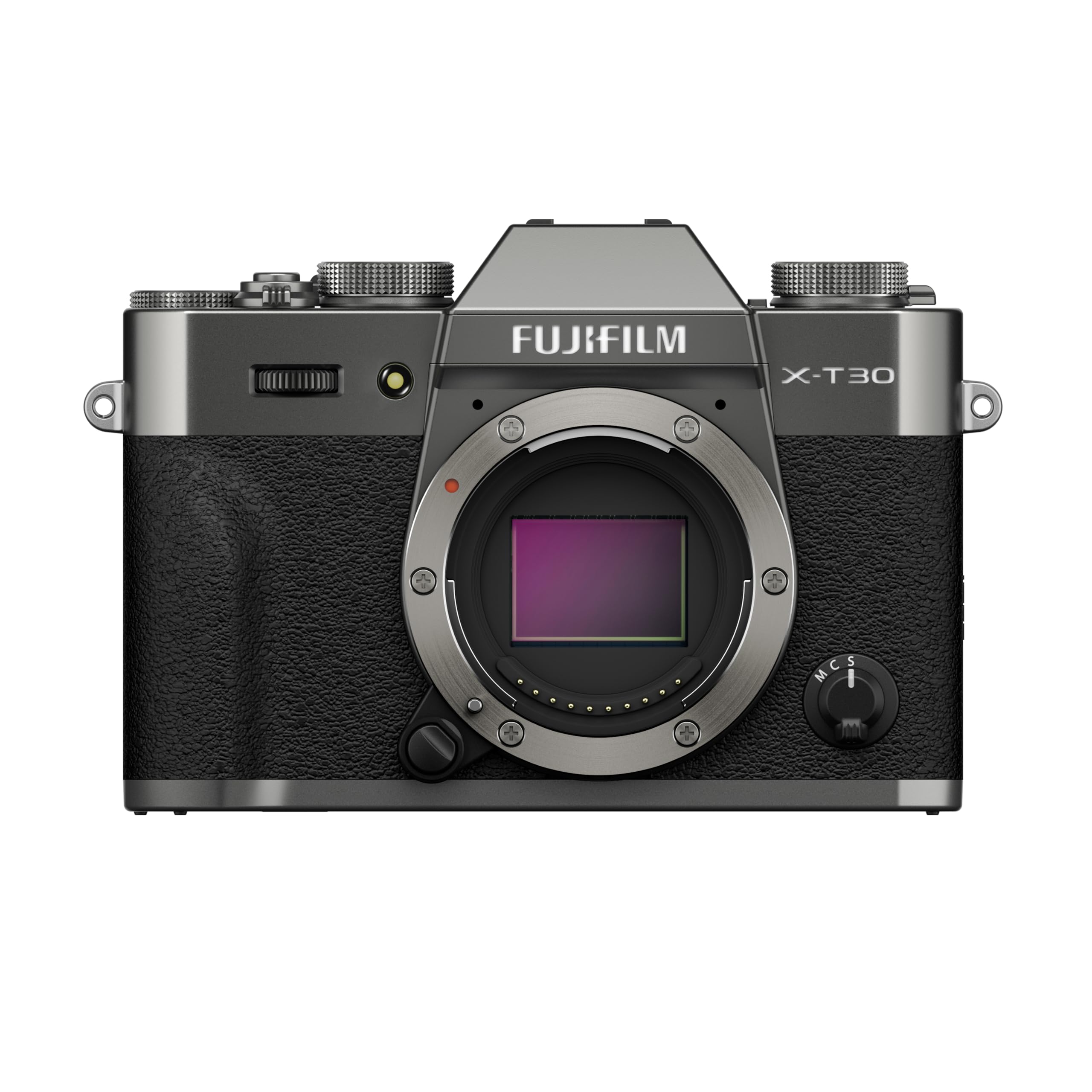 Fujifilm X-T30 III Fotocamera Digitale Mirrorless 26MP, solo corpo, Sensore APS-C X-Trans CMOS 4, Filmati 6.2K 30p, Mirino EVF, Schermo LCD 3" orientabile, Antracite
