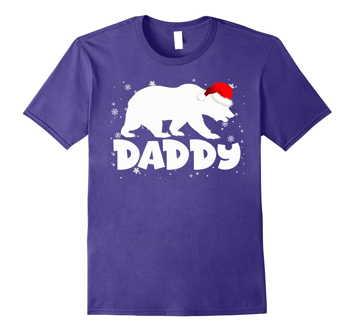 Daddy Bear Christmas Santa Family Matching Pajamas T-shirt-ANZ