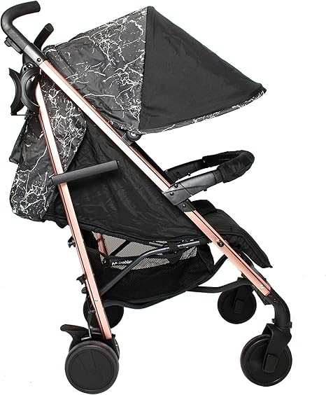 my babiie grey marble stroller