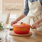 Nuovva Casserole Dishes with Lid 4L 24cm Oven Proof Non Stick Aluminium view 2