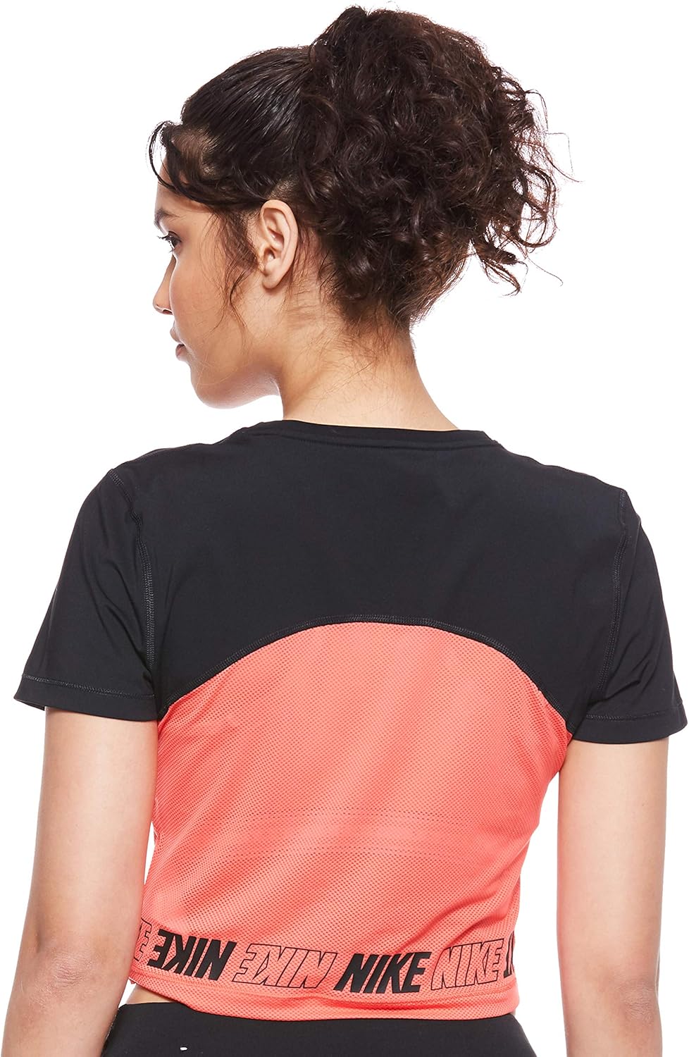nike women's pro sport distort training top