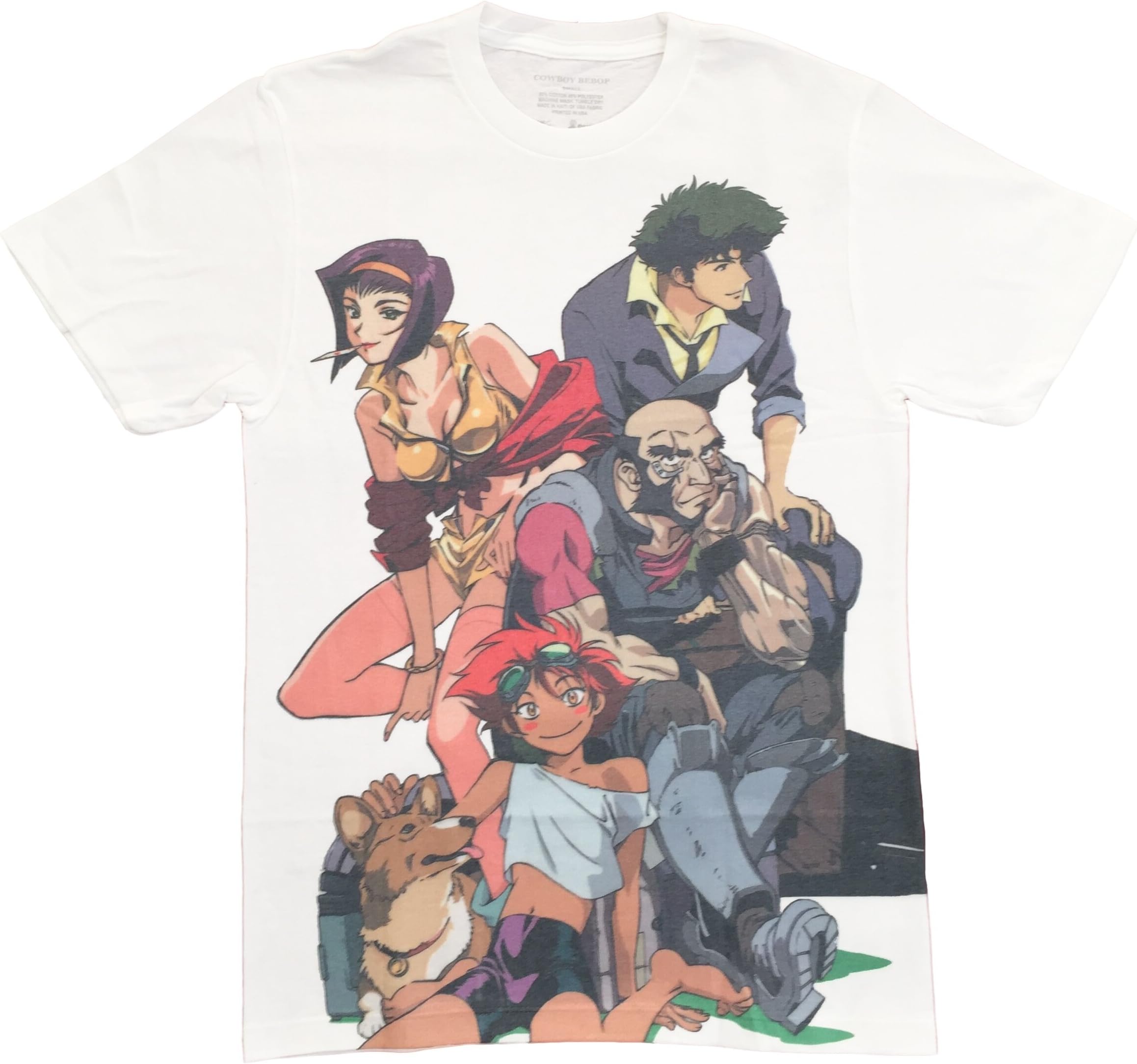 Cowboy Bebop Main Group Mens Sublimation T-Shirt