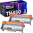 E-Z Ink Compatible Toner Cartridge Replacement for Brother TN450 TN420 TN-450 TN-420 Compatible with HL-2270DW HL-2280DW HL-2230 MFC-7360N MFC-7860DW DCP-7065DN Intellifax 2840 2940 (2 Black)