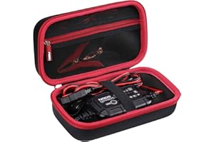 FBLFOBELI Hard Travel Case Compatible With NOCO GENIUS5,5-Amp Fully-Automatic Smart Battery Charger