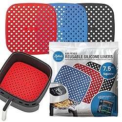 Reusable Air Fryer Liners 3 Pack for 3-5QT or