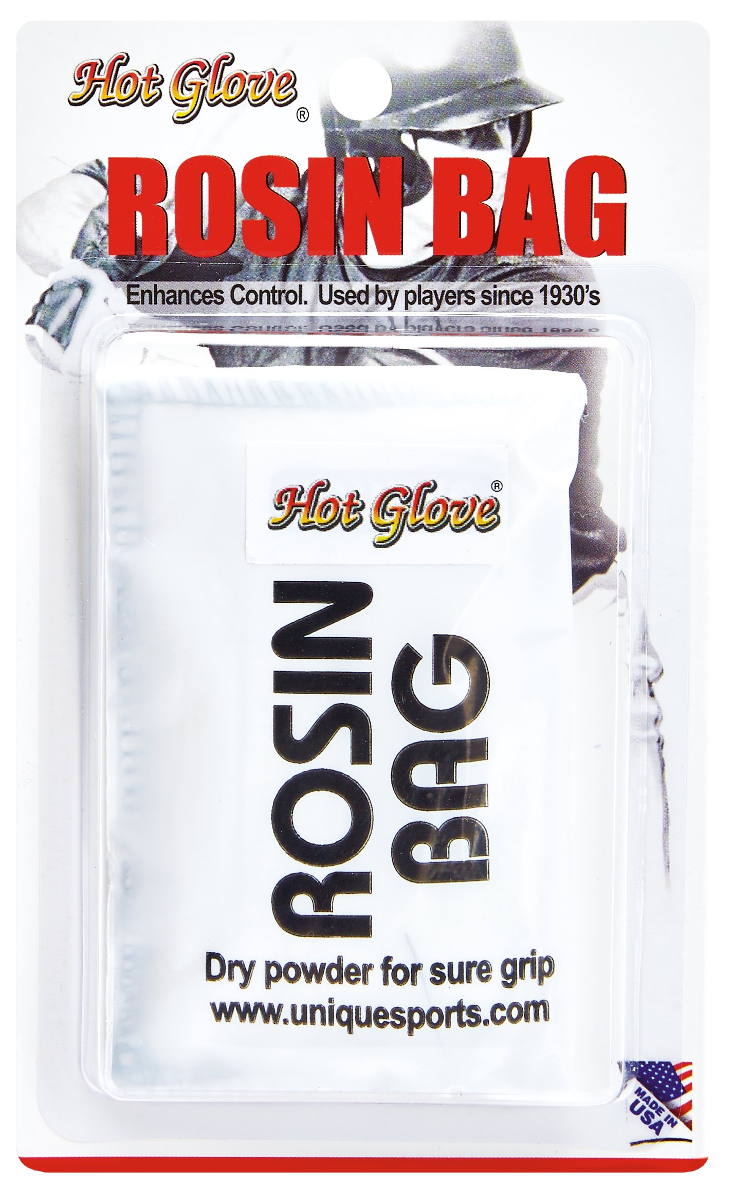 Baseball Softball Rosin Bag Resealable Pouch Professional Grade Dry