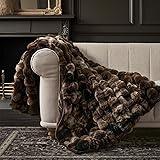 EverGrace Ultra Soft Luxury Fluffy Faux Rabbit Fur