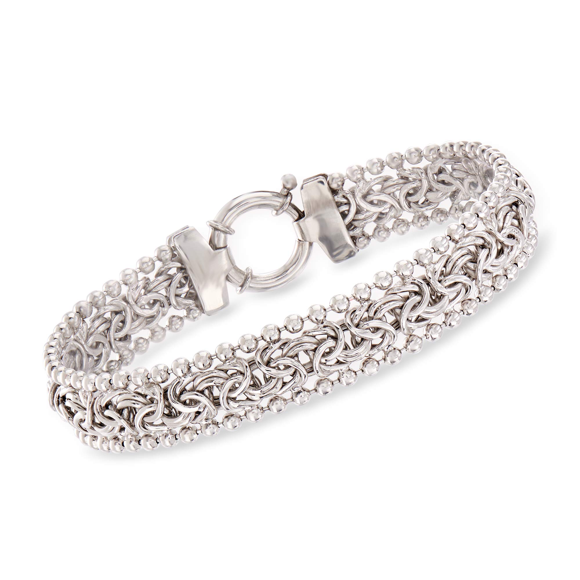 Ross-SimonsByzantine Beaded-Edge Bracelet