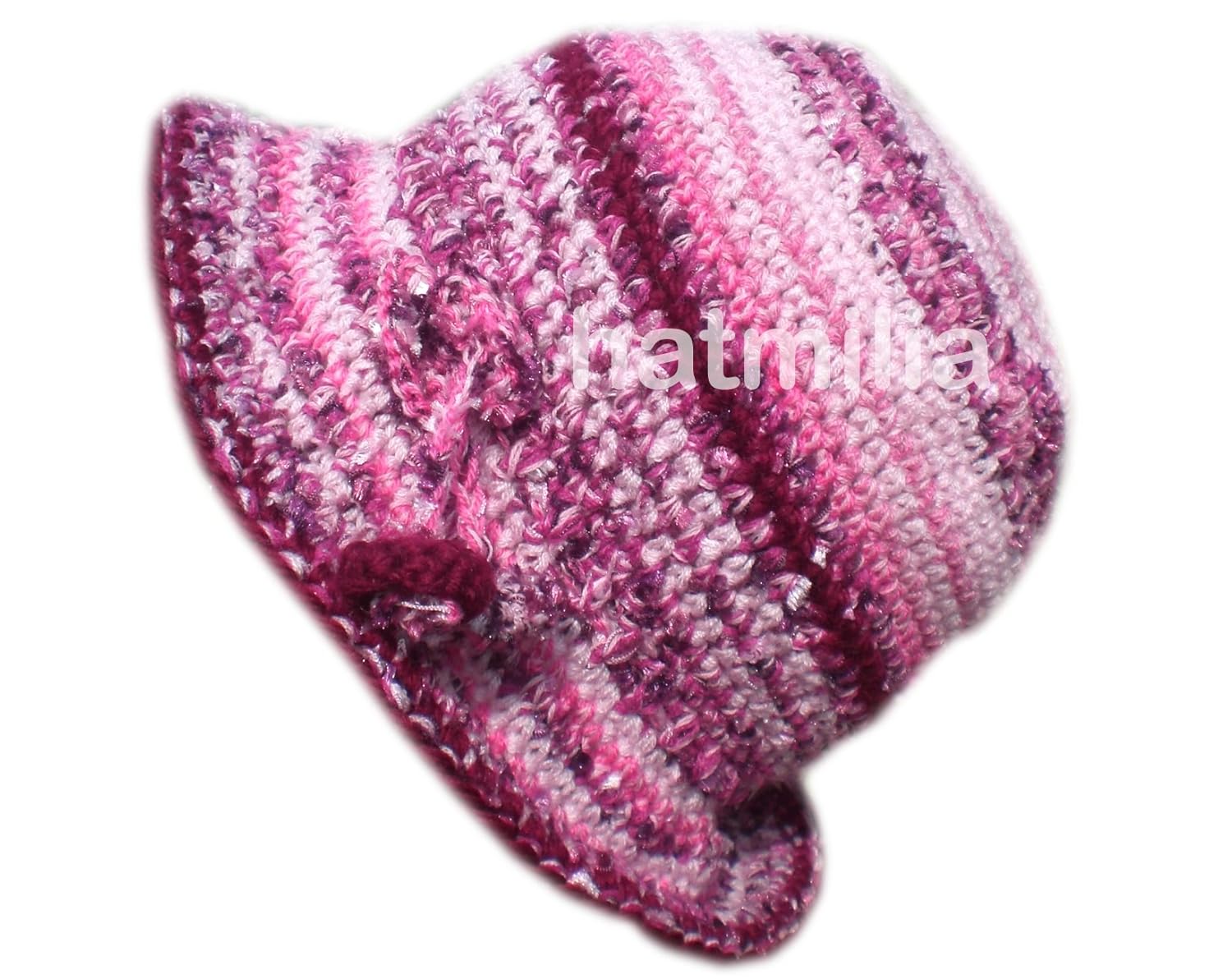 crochet vintage cloche hat