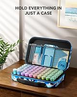 ARTDOT 5D Diamond Art Storage Boxes 60 Slots 101pcs Accessories Kit Blue view 2