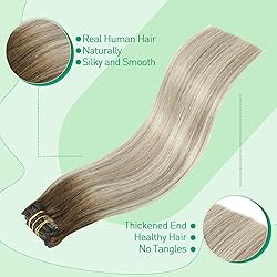 SURNEL Balayage Clip in Hair Extensions Human Hair