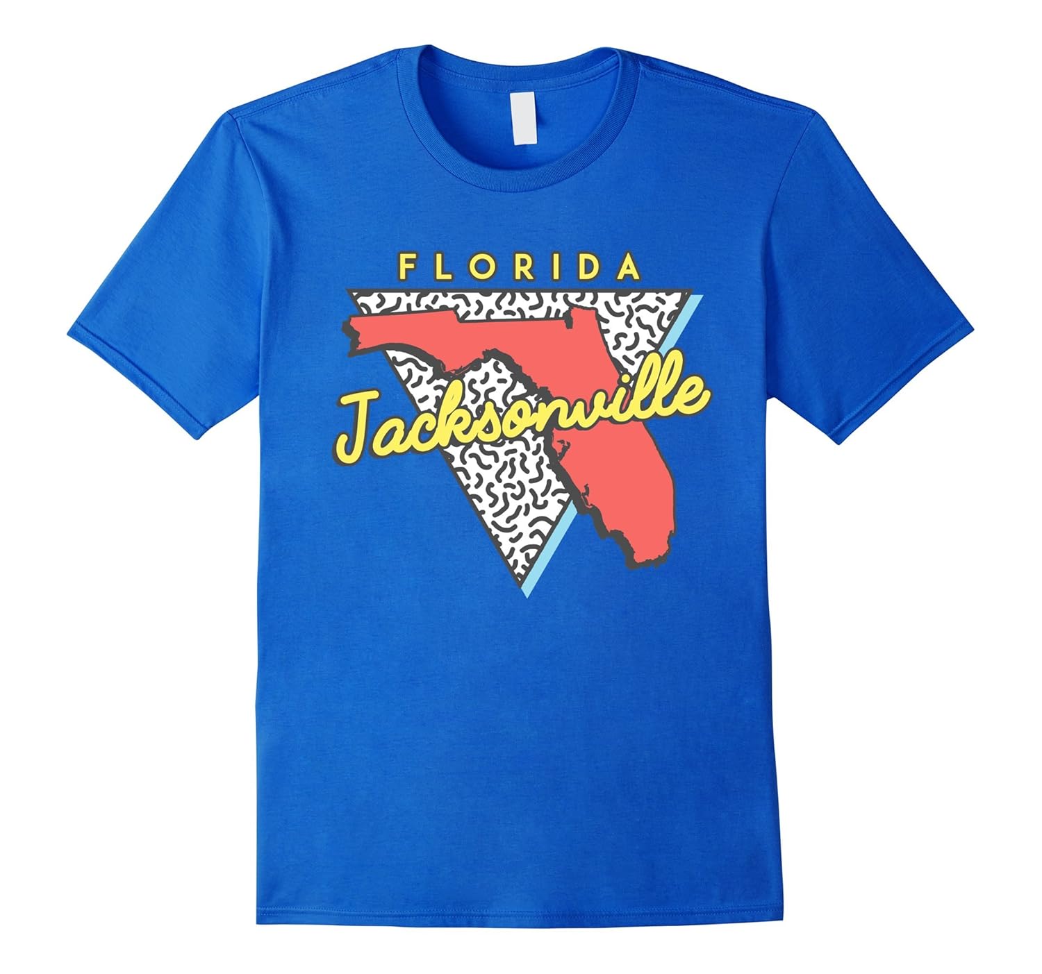 Jacksonville Florida T Shirt 80s Design Souvenirs