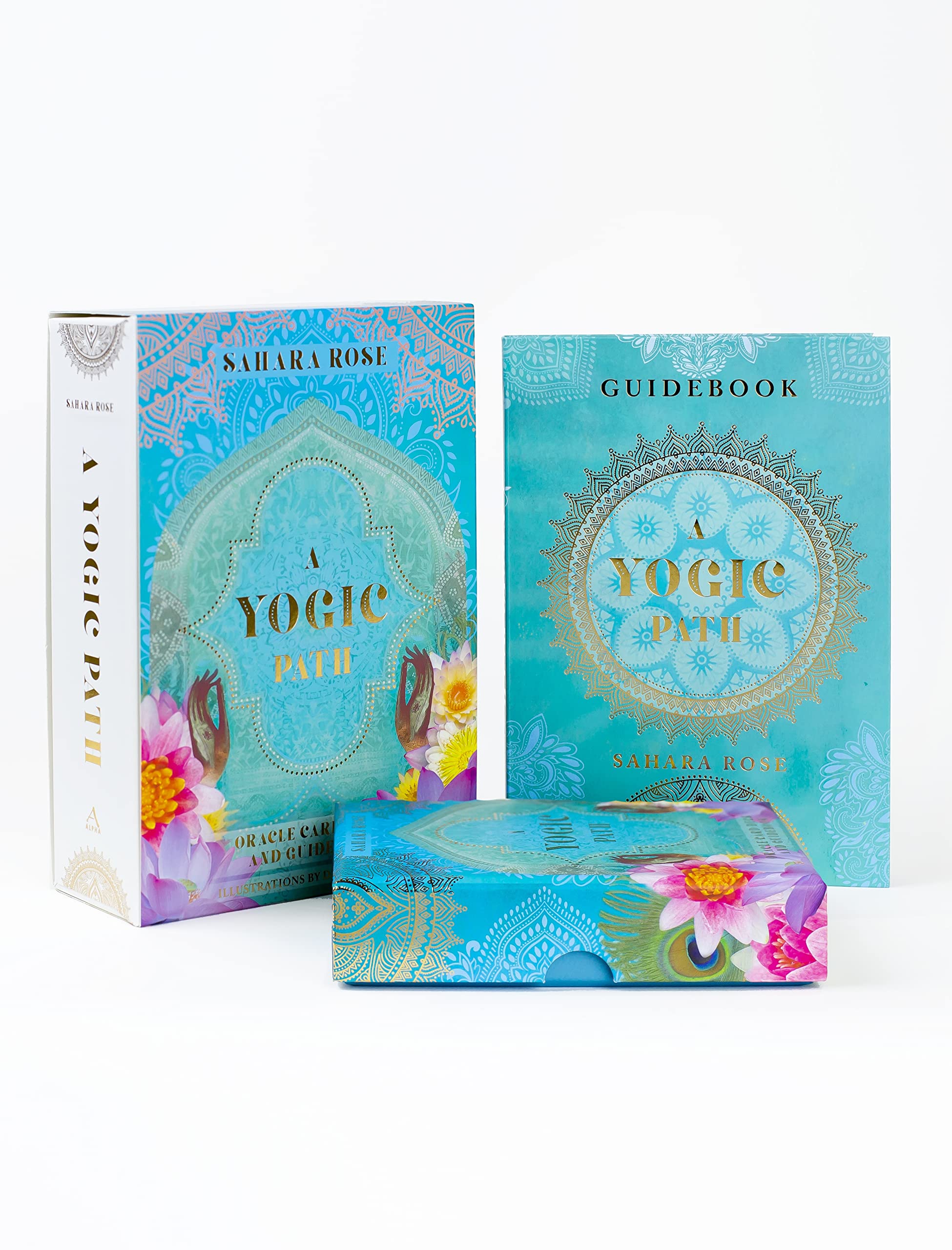 Mua A Yogic Path Oracle Deck and Guidebook (Keepsake Box Set) A Yogic ...