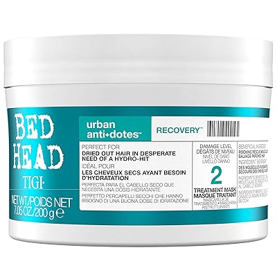 TIGI Bed Head Urban Antidotes Recovery Treatment Mask for Unisex, 7.05 Ounce