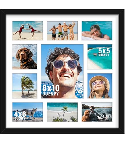 ArtToFrames Double Multmat 1419 61/89 FRBW26079 Collage Photo Frame