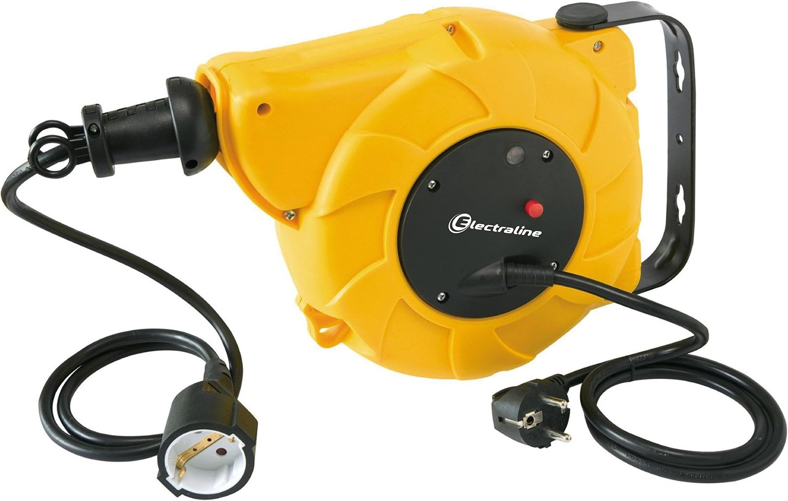 Electraline Cable Winder, yellow, 250 voltsV